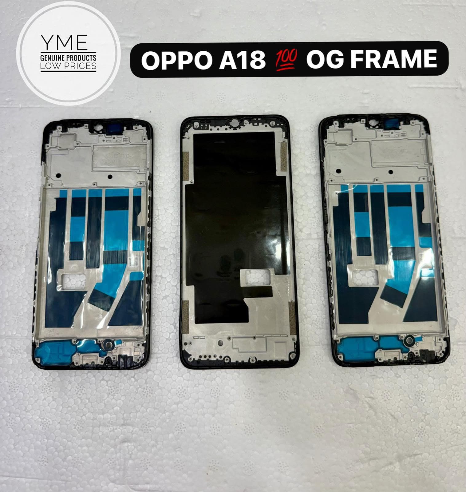 OPPO A54 13C DISPLAY FRAME ORIGINAL image 4
