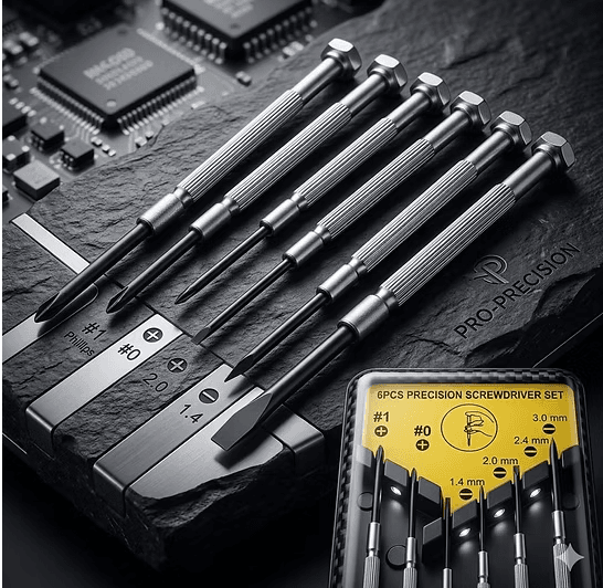 6-Piece Precision Screwdriver Set