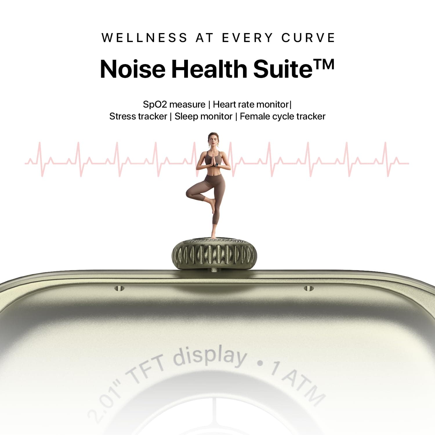 Noise Color Fit Icon Arc smartwatch. image 4