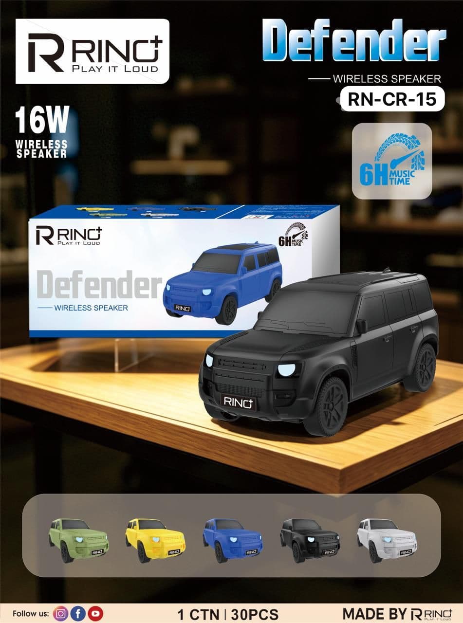 Ring+ Defender Wireless Speaker image 1