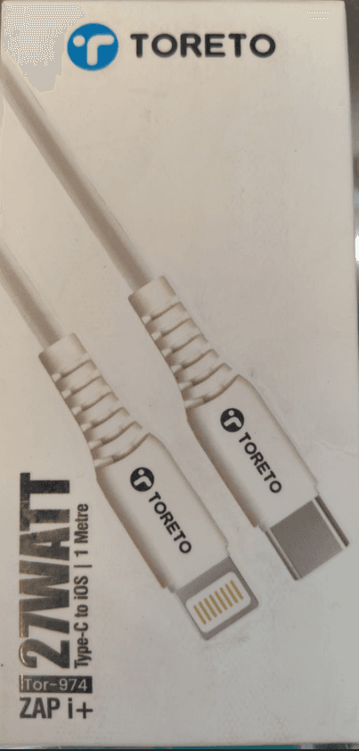 Toreto ZAP I+ Type-C To IOS Cable
