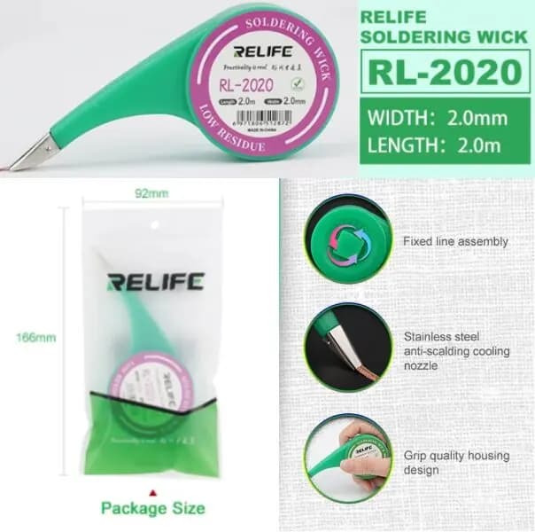 Relife RL 2020 Desolder Wire image 1