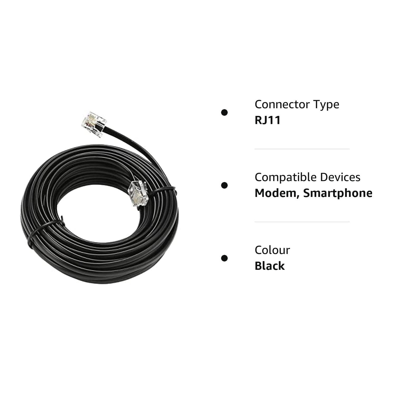 Telephone Line Cord 5M