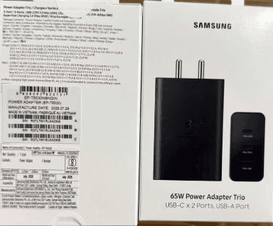 Samsung 65W Power Adapter Trio image 1