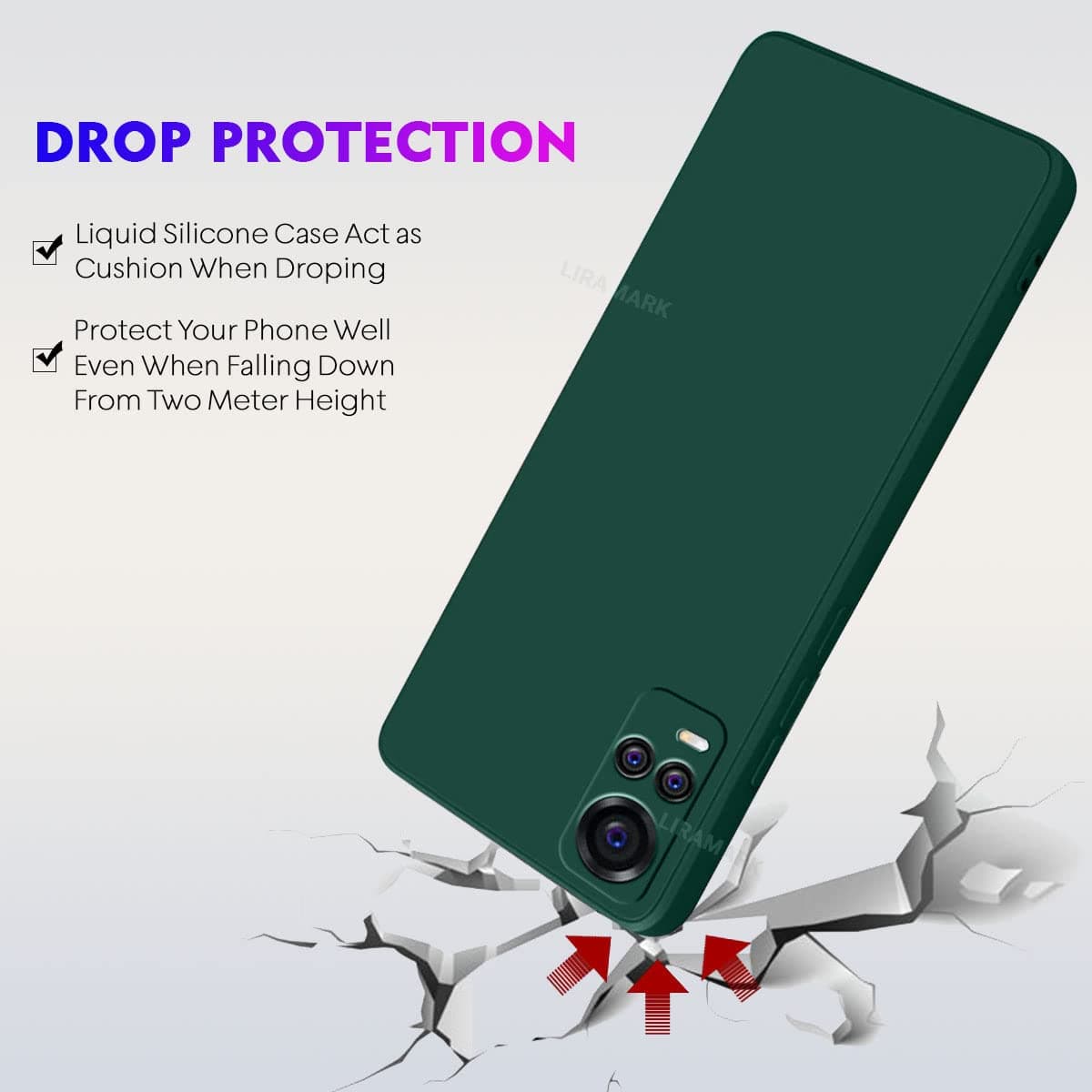 Coverage Back Cover for Vivo V20 image 4
