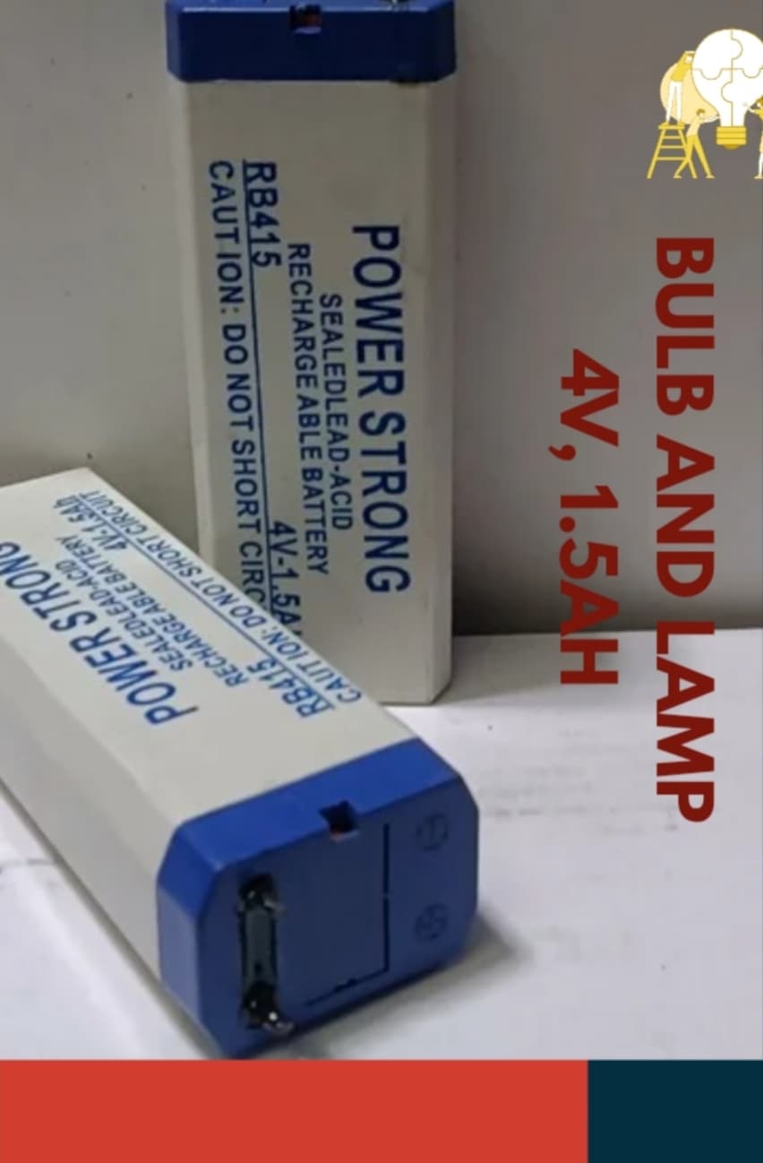 Power Strong 4V 1.5Ah SLA Rechargeable Battery