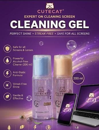 Cutecat Gadgets Clean Shine Cleaning Gel