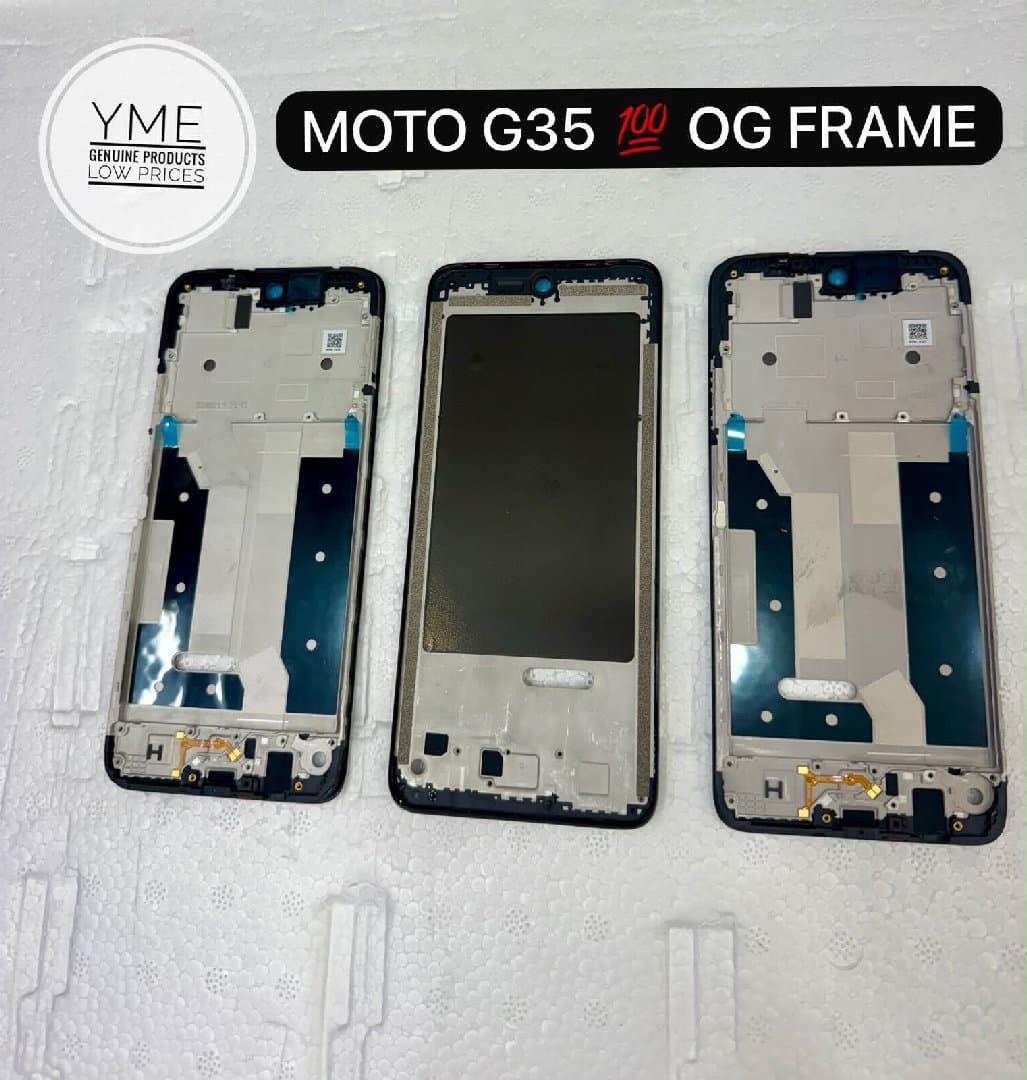Moto G35 Original Display Frame