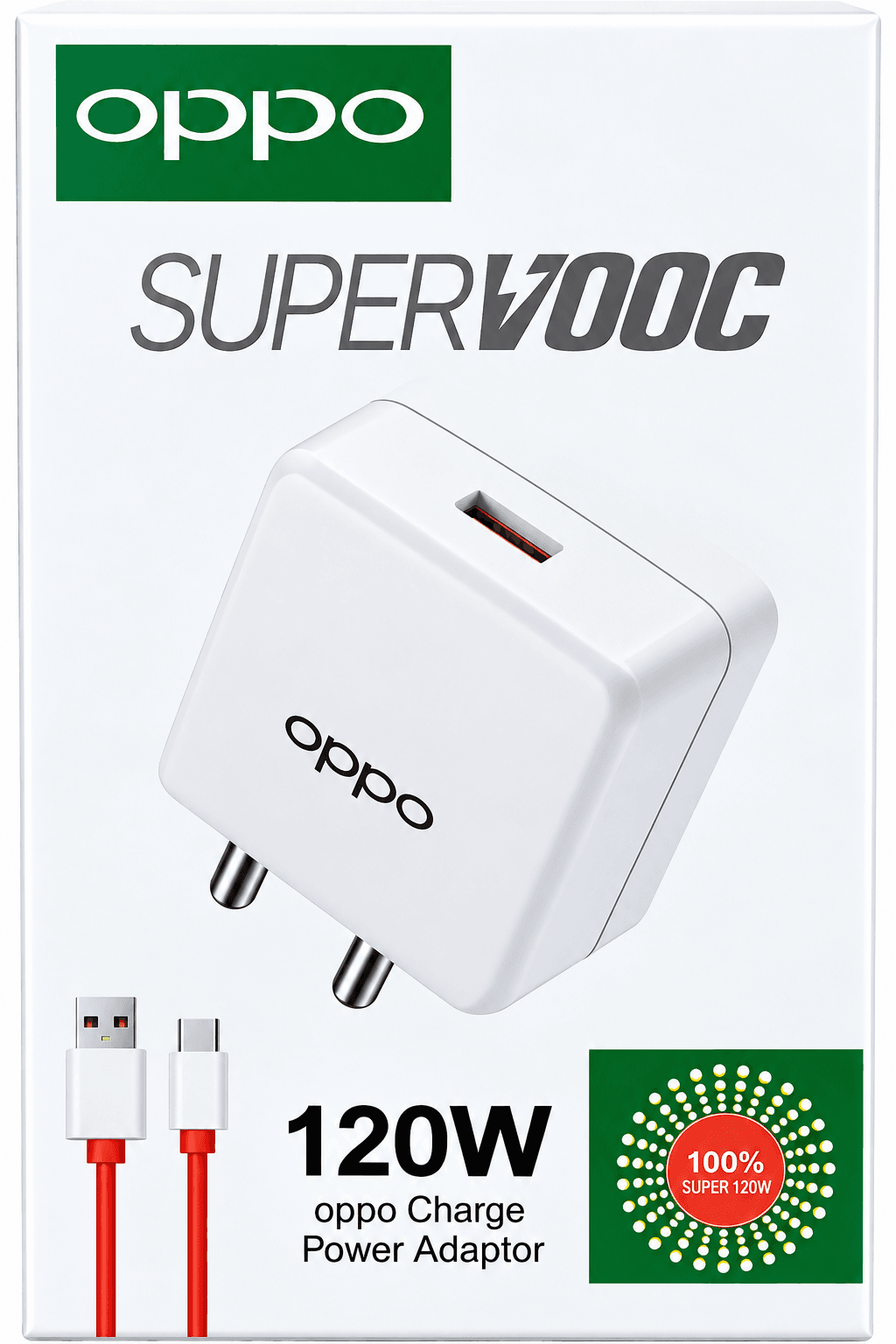 Oppo SUPERVOOC 120W Fast Charging Power Adapter