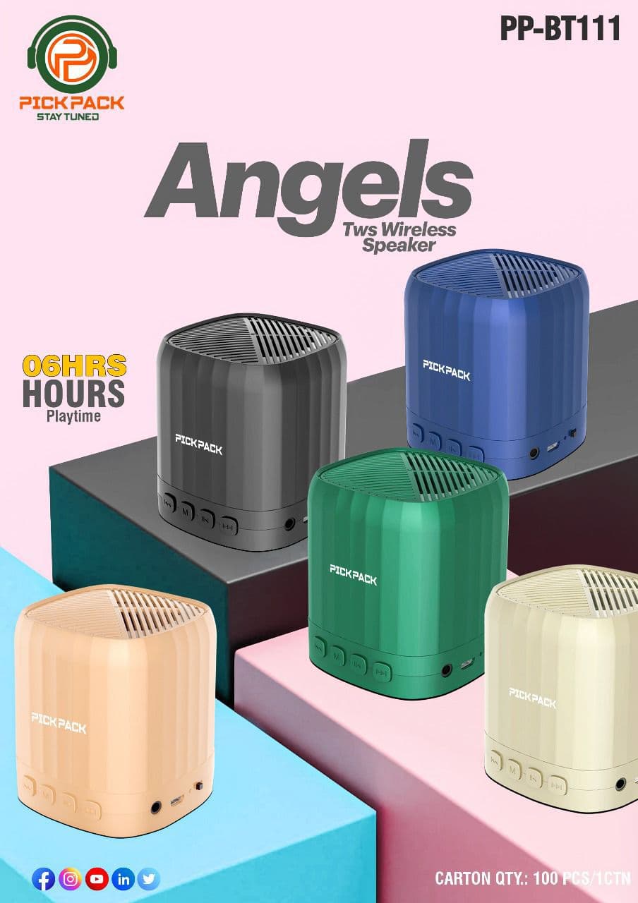 Pick Pack Angels TWS Wireless Speaker