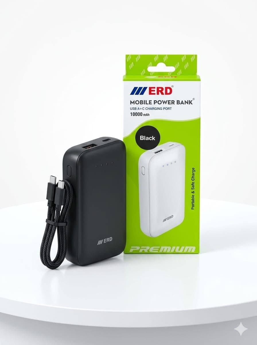 ERD PB-120 Power Bank 10000mAh 25W