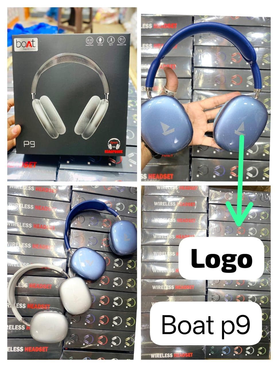 P9 Wireless Headphone image 1