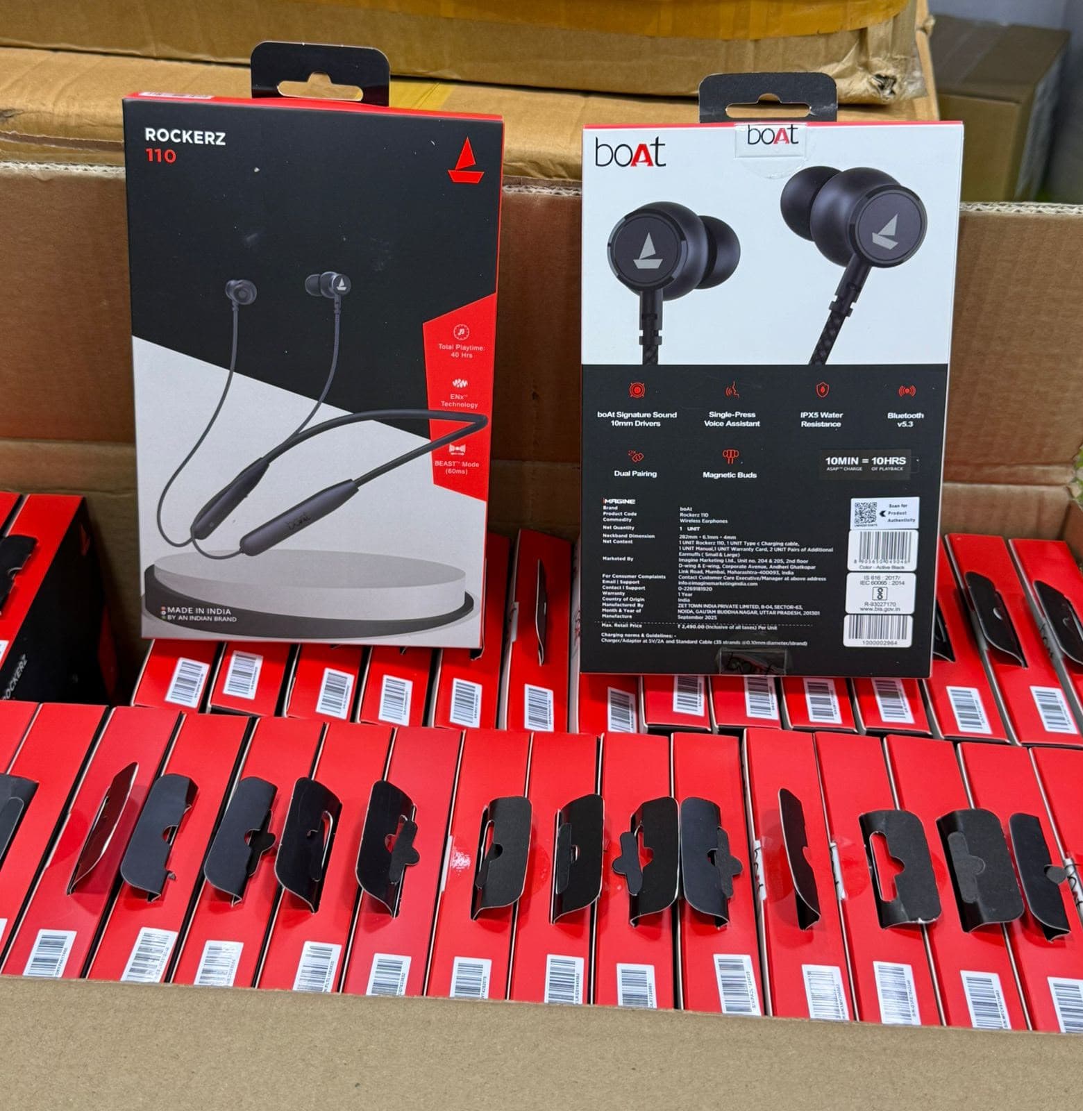 Boat Rockerz 110 Wireless Bluetooth Neckband Earphones