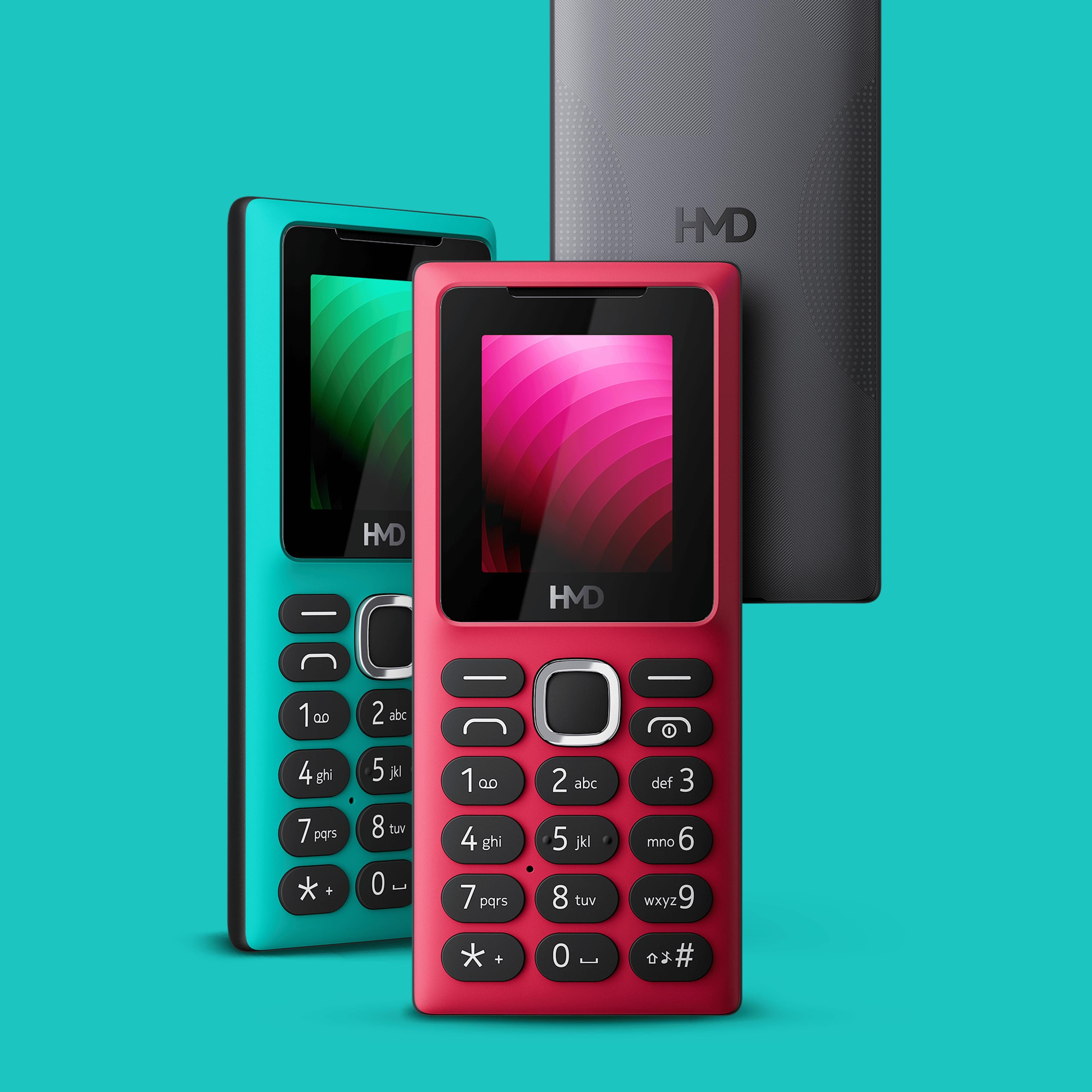 HMD 100 Dual SIM Keypad Mobile image 3