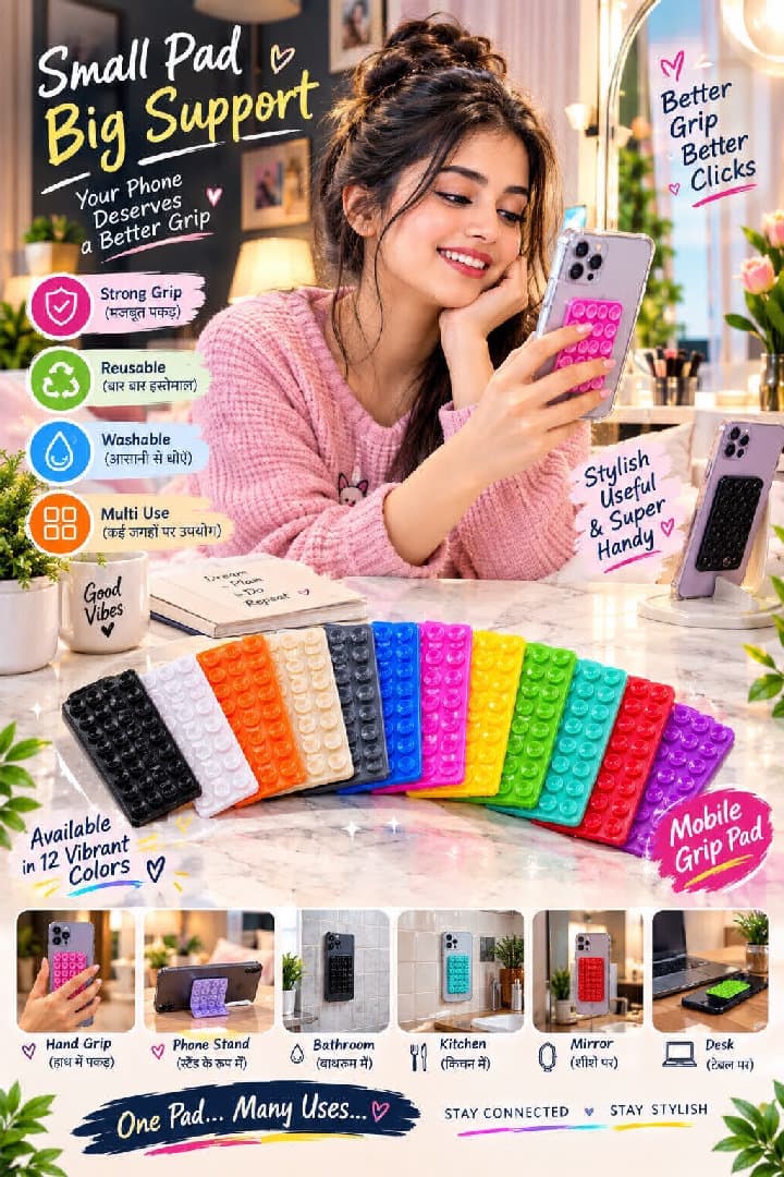 Mobile Chipku In Diffrent And Attractive Colours.