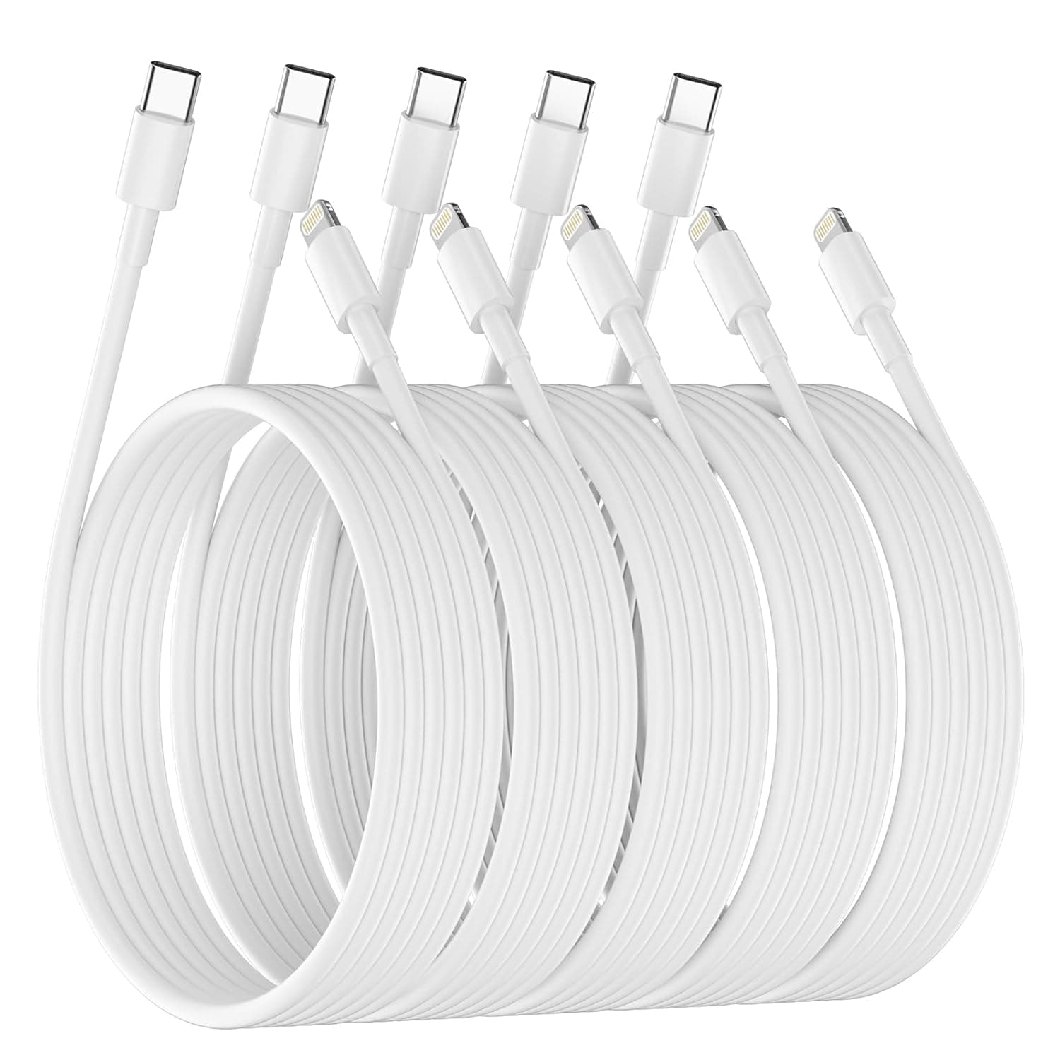 USB C to Lightning Cable for iPhone, iPad, or iPod models with a Lightning port