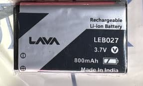 LAVA LEB027 Rechargeable Mobile Battery