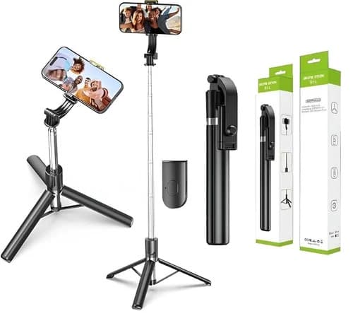 Selfie Stick Tripod With Hidden Stand image 3