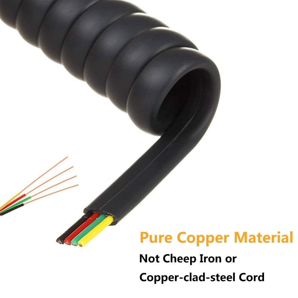 Coil Cord 2 Meter Telephone Coil Cable