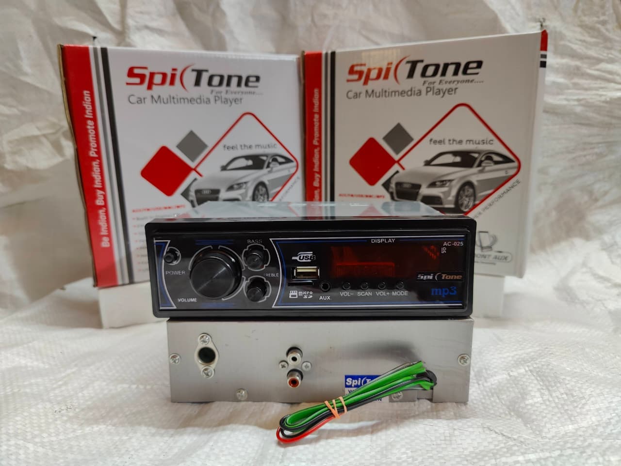 Spi Tone AC 025 Car Multimedia MP3 Player