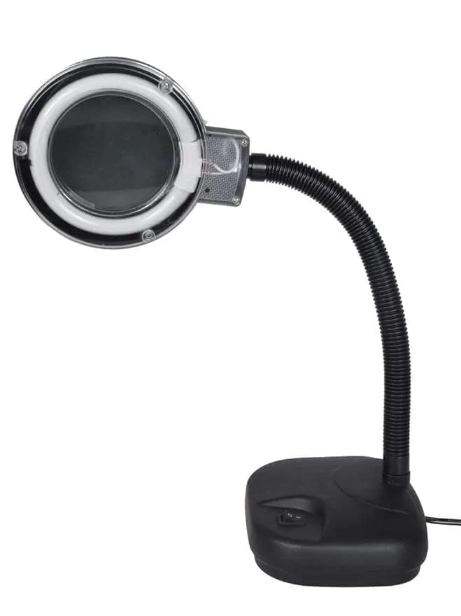 LED Magnifying Lamp with Flexible Gooseneck Stand image 6