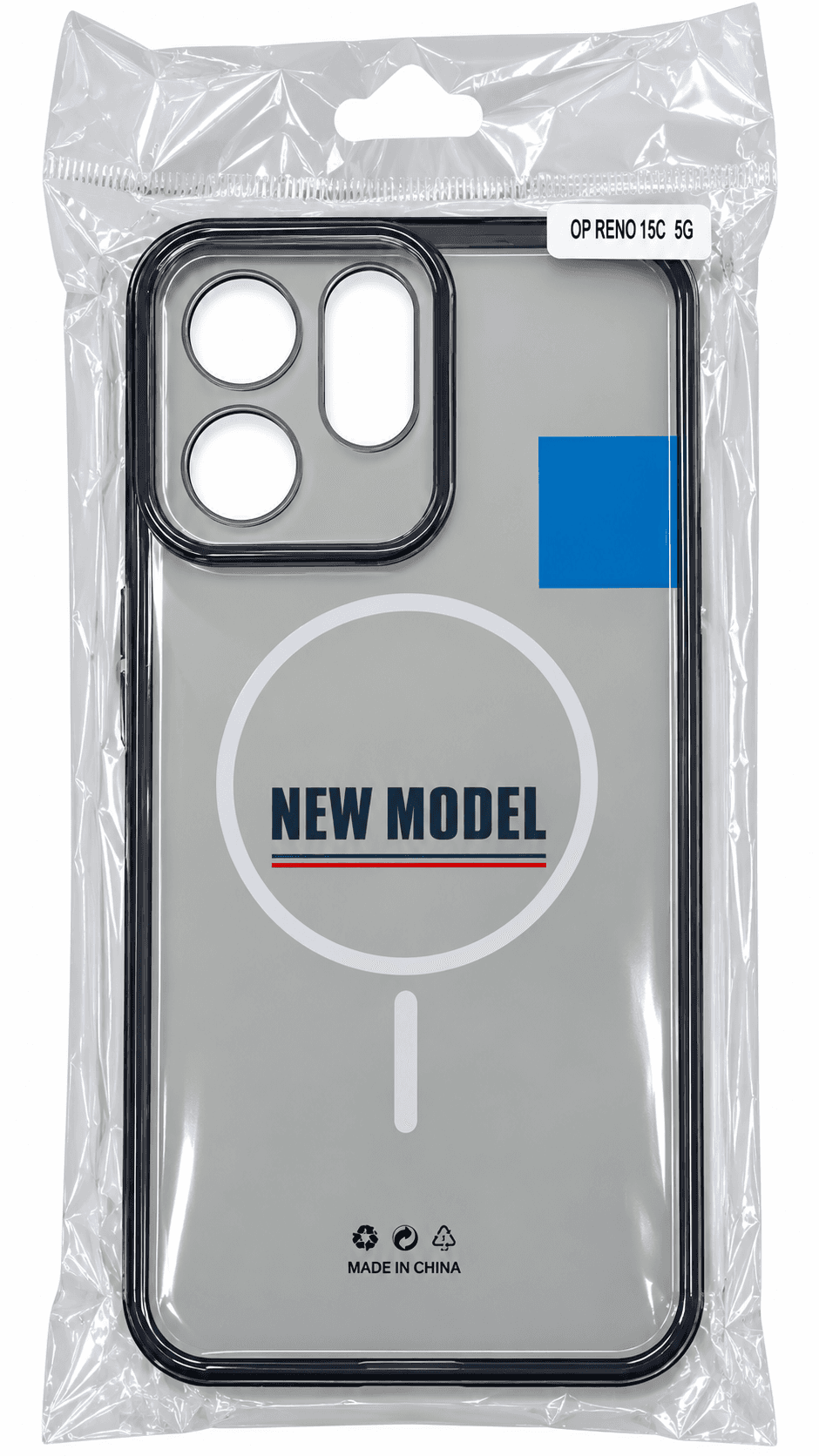 Oppo Reno 15C 5G Transparent/Grey Back Cover
