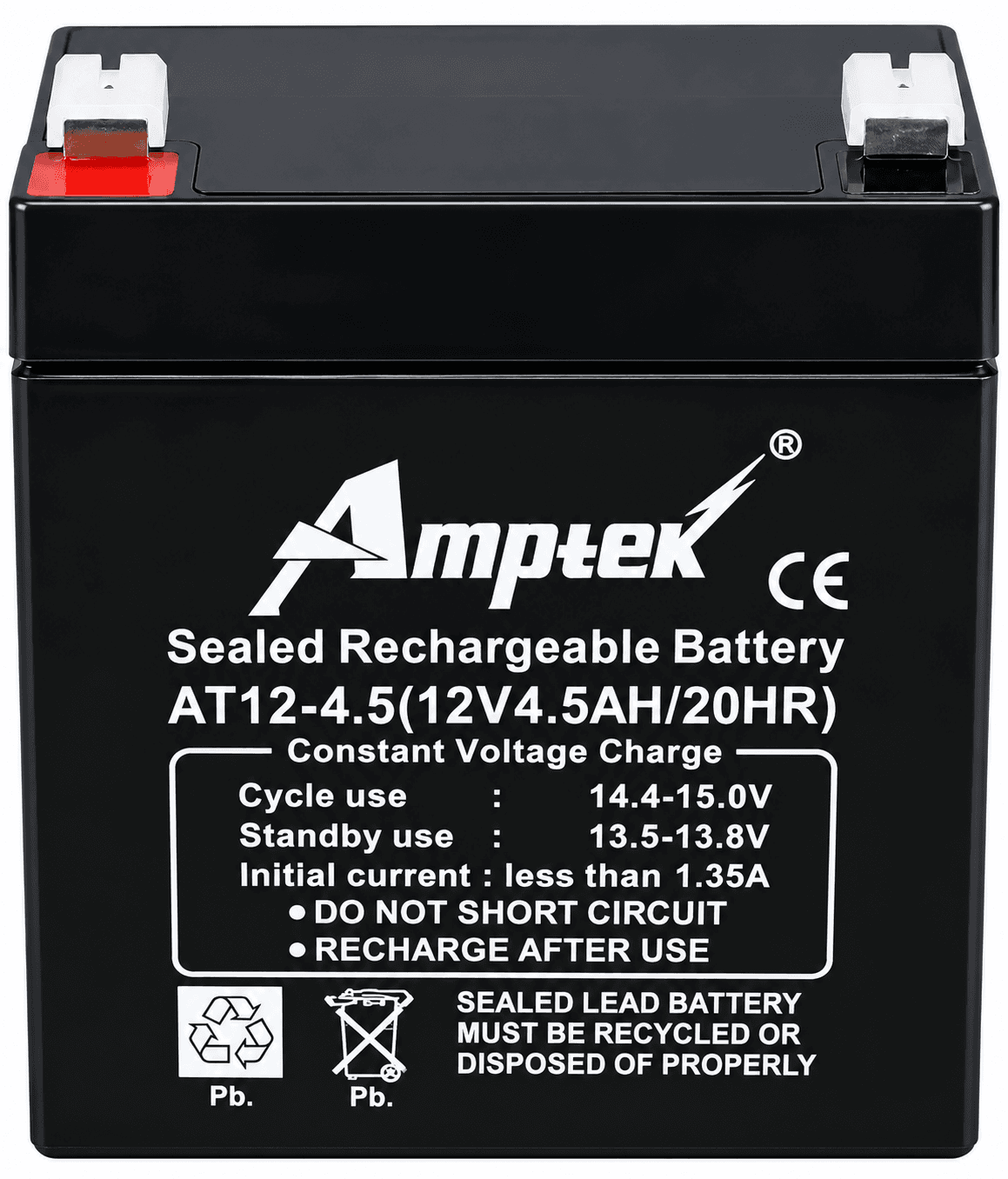 Amptek 12-4.5 Sealed Rechargeable Battery