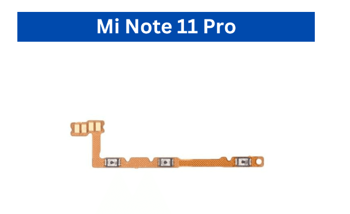 Mi Note 11/11s / Mi Note 11E/Poco M4/ Mi Note 11 Pro/Poco X4 /Mi Note 11T (5G)/K50i  Pro Power Volume Flex image 2