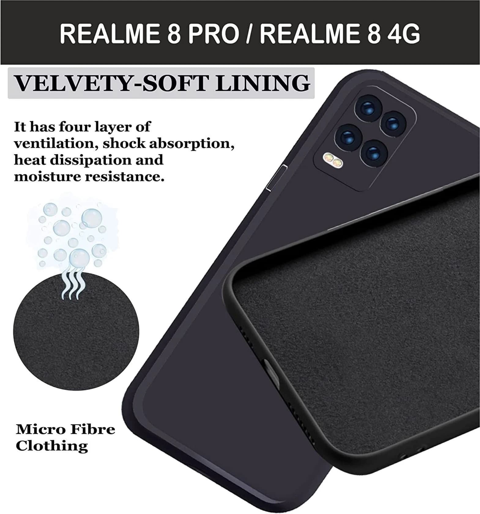 Realme 8 Back Cover