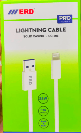 ERD Pro-Series Lightning Cable (Model: UC-305) image 1