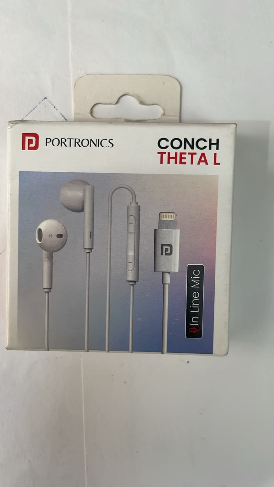 Portronics Conch Theta L 8-Pin Wired Earphone