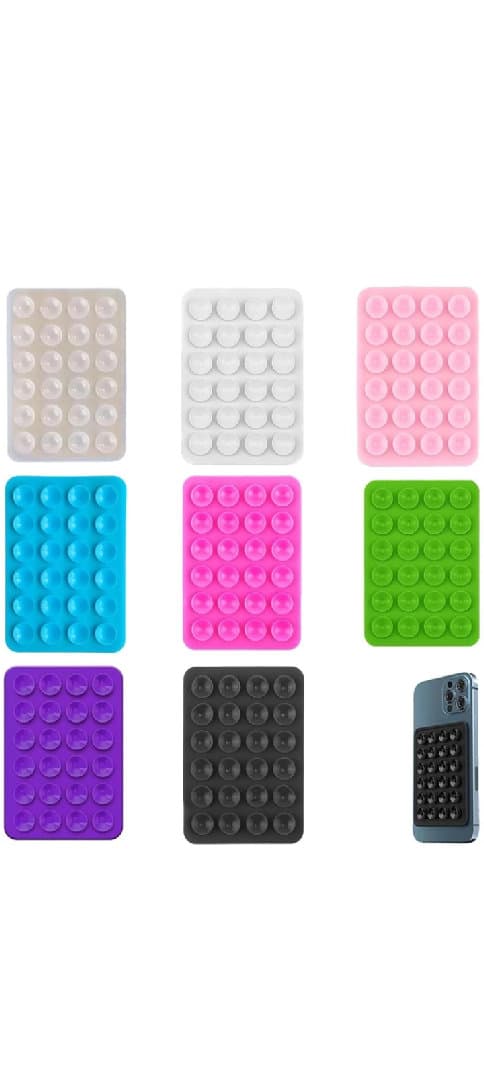 Silicone Suction Phone Grip / Double-sided Silicone 7 Colour image 5