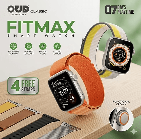 OUD Classic Fitmax Smart Watch