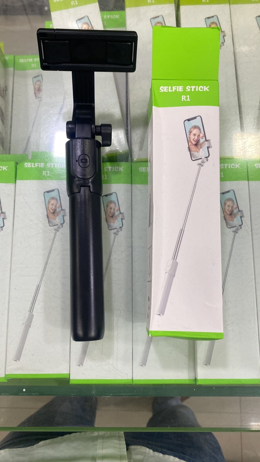 R1 Selfie Stick With Tripod Stand (Bluetooth)