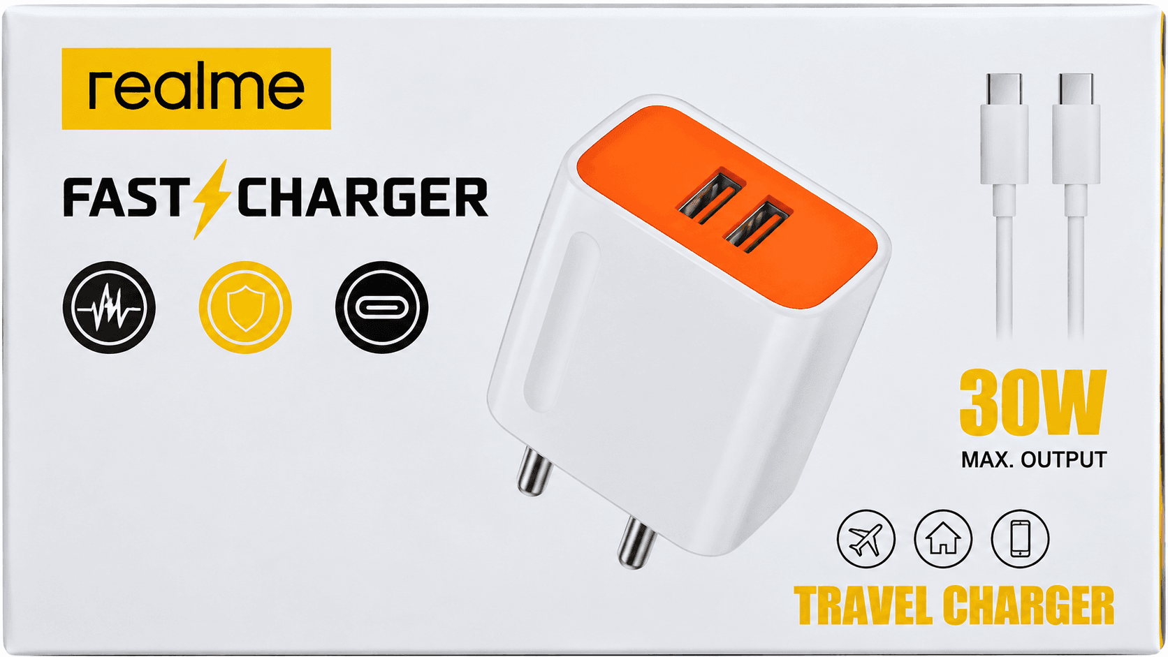 Realme 30W Fast Travel Charger