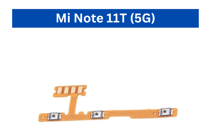 Mi Note 11/11s / Mi Note 11E/Poco M4/ Mi Note 11 Pro/Poco X4 /Mi Note 11T (5G)/K50i  Pro Power Volume Flex image 4