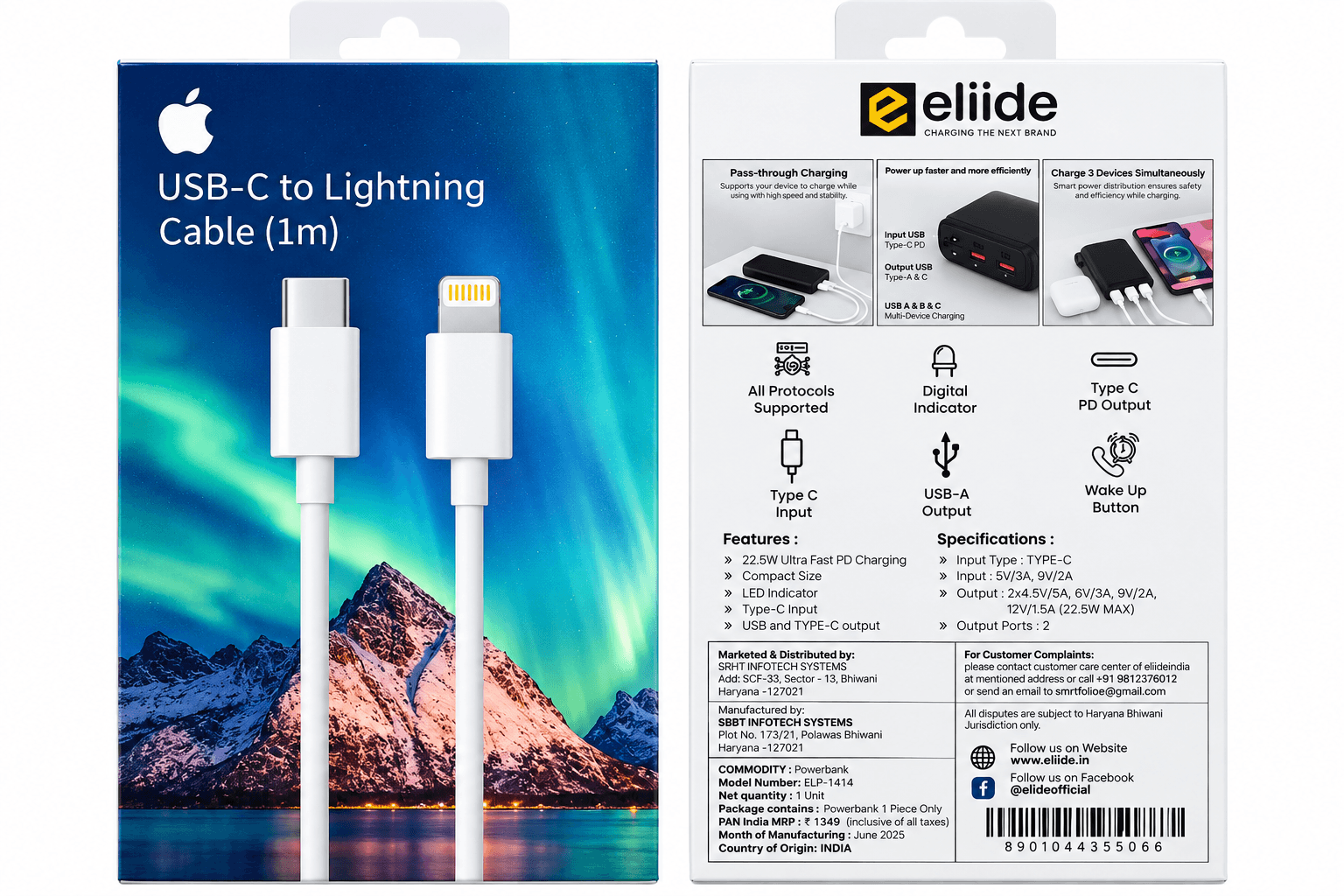 Apple USB-C To Lightning Cable (1m)
