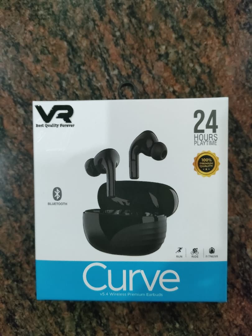 VR Curve Bluetooth Earbuds Orginal image 1