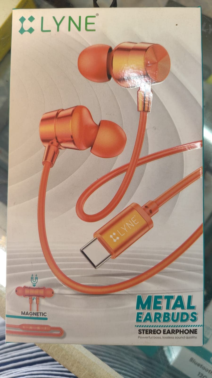 LYNE Photon 33 Metal Magnetic Wired Earphones