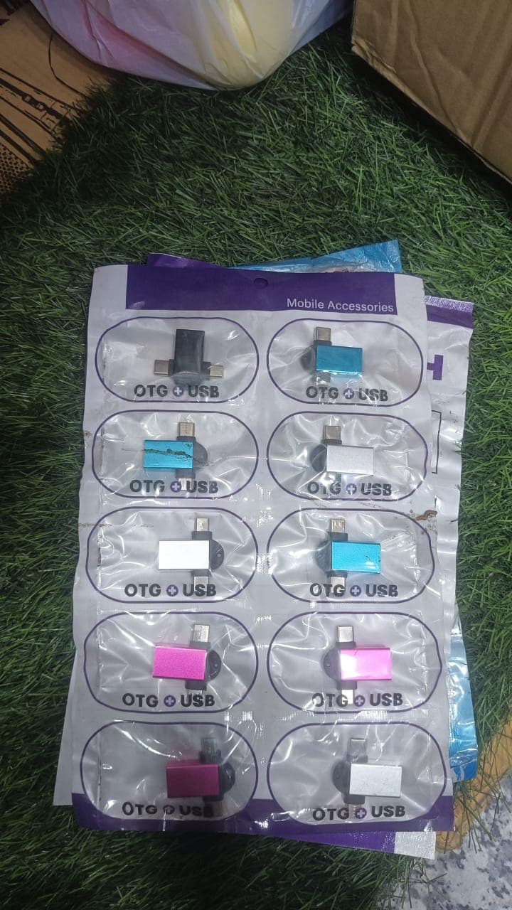 Type-C Metal OTG Adapter Two In One