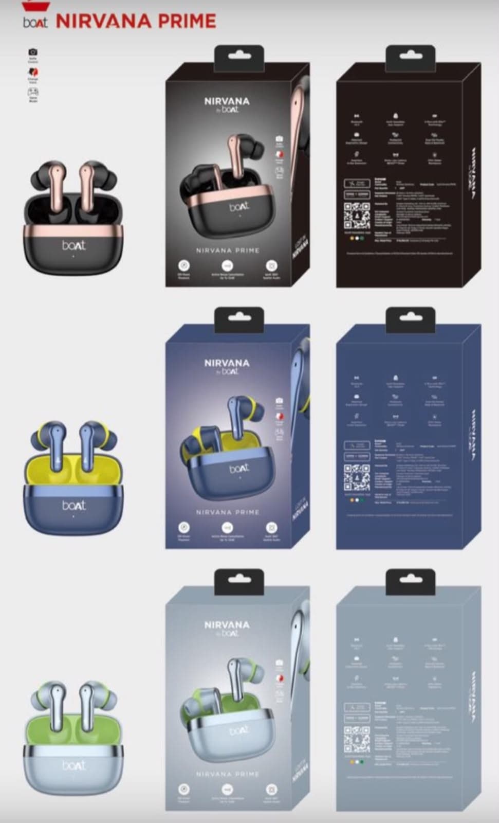 Boat Nirvana Prime 601 Wireless Earbuds