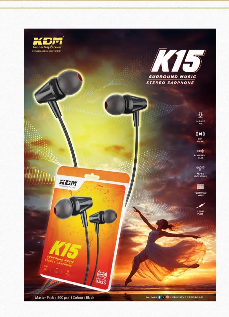 Earphone k15 image 2