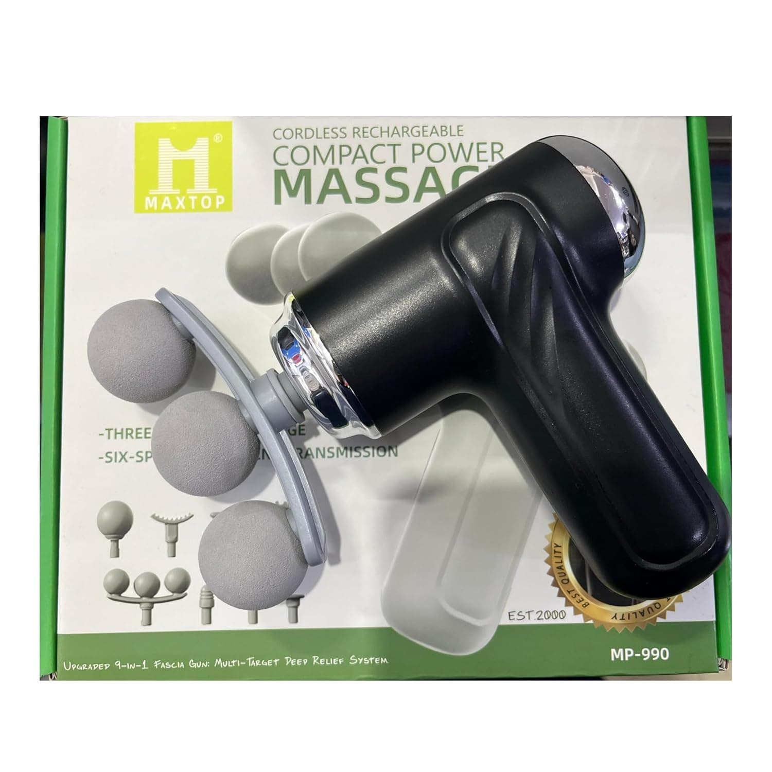 Max Top Compact Power Massager Mp 990