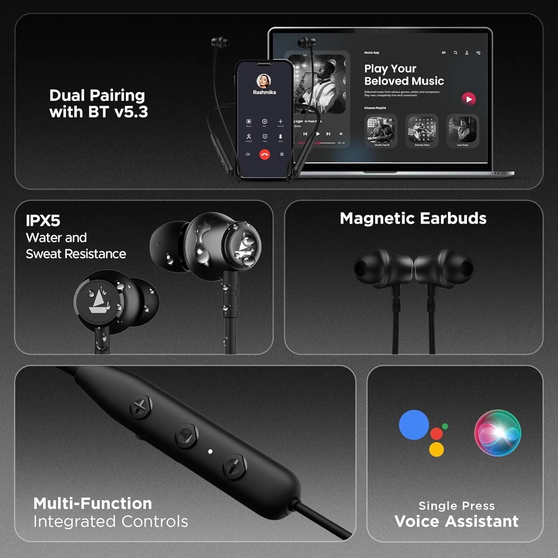 Rockerz 110 Wireless Neckband image 2