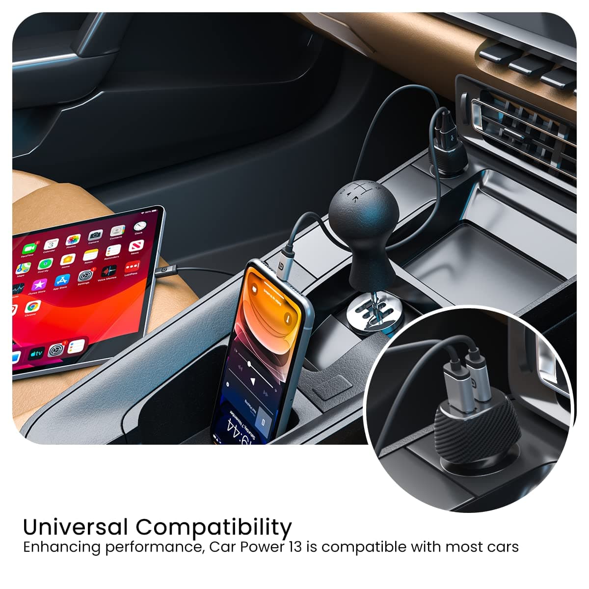 Chargenation 43W Car Charger image 3