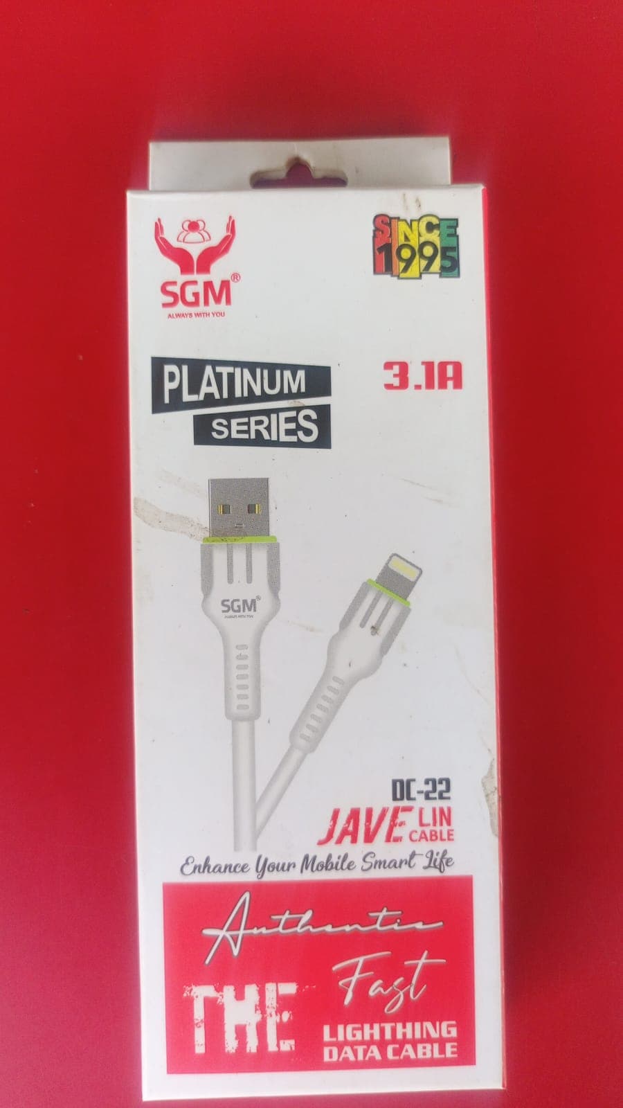 SGM Platinum Series DC-22 Javelin Lightning V8 Cable