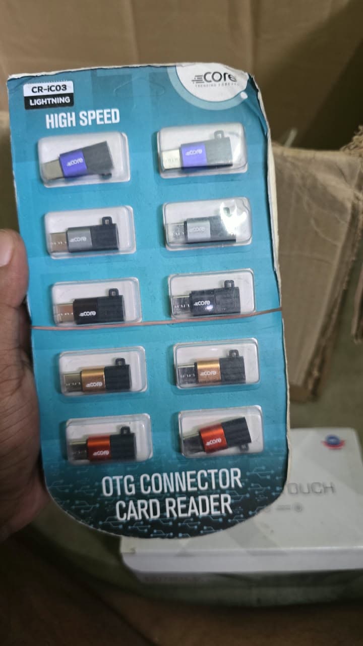 ECore CR-IC03 Lightning OTG Connector Card Reader image 1