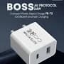 Walta Elite PB73 Gen Charger 45W Dual Type-C Port- White image 3