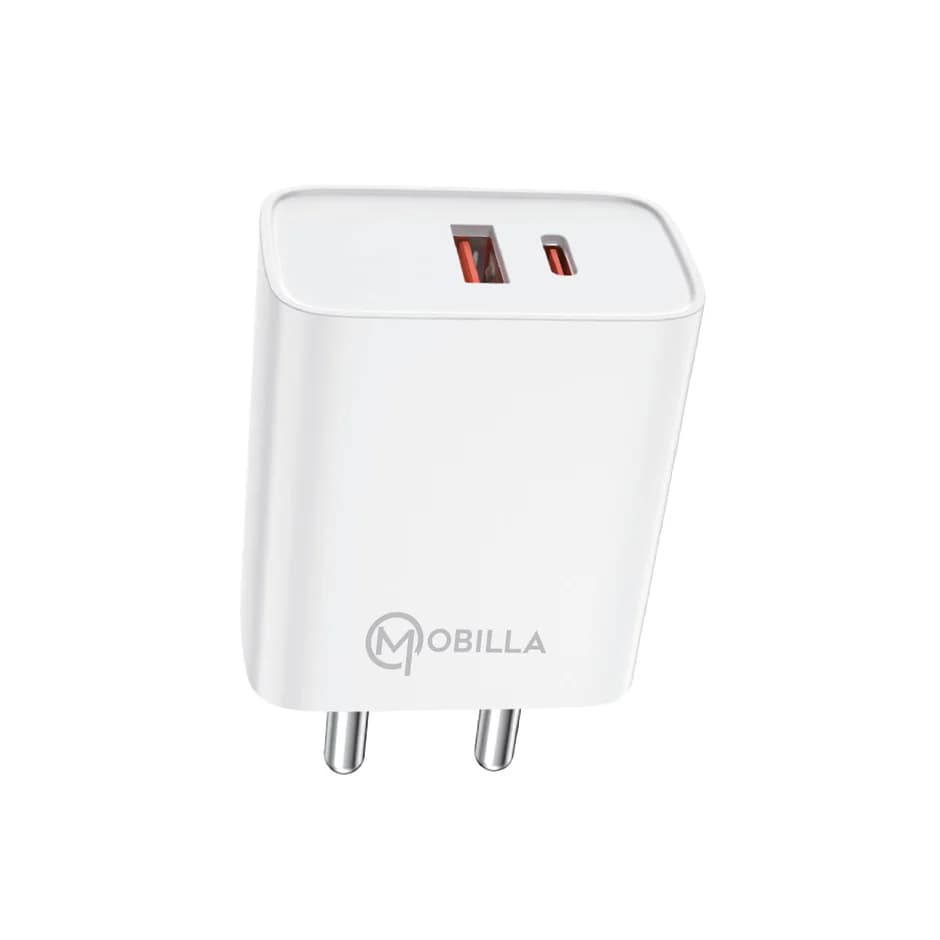 Mobilla MCharge 312 17W Dual-Port USB Travel Charger
