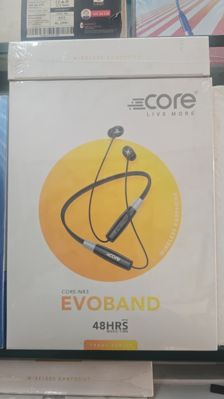 Core NB3 EvoBand Wireless Neckband Earphone